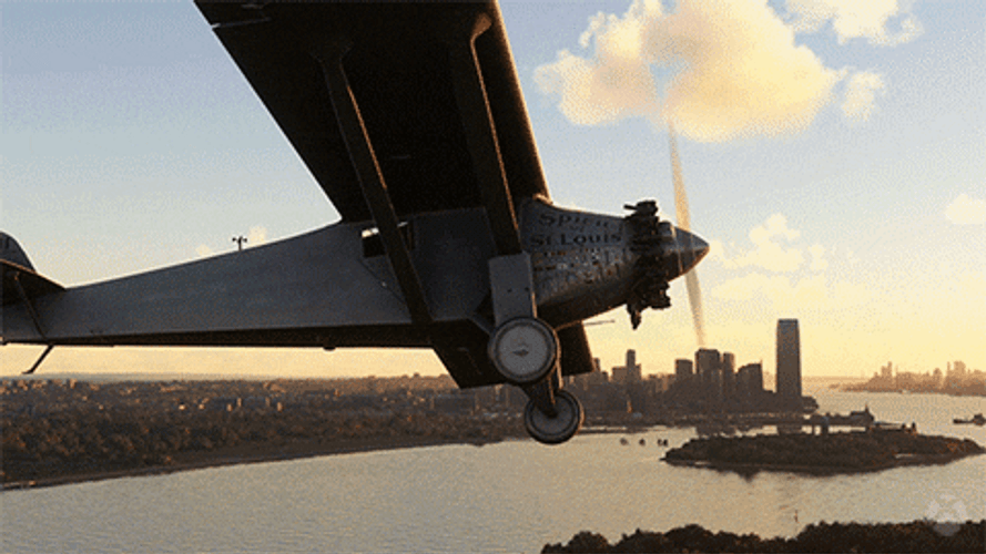 Microsoft Flight Simulator Sun Storm GIF