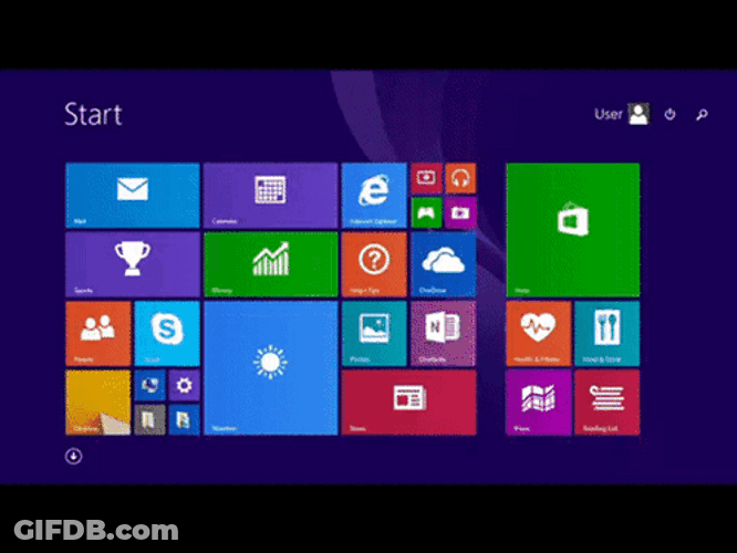 Microsoft Windows 8.1 Version GIF