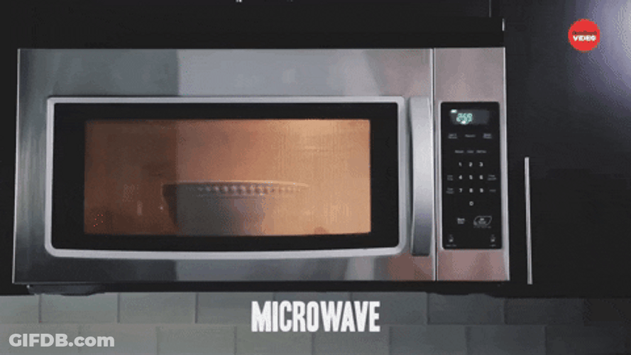 Microwave Oven Cooking GIF