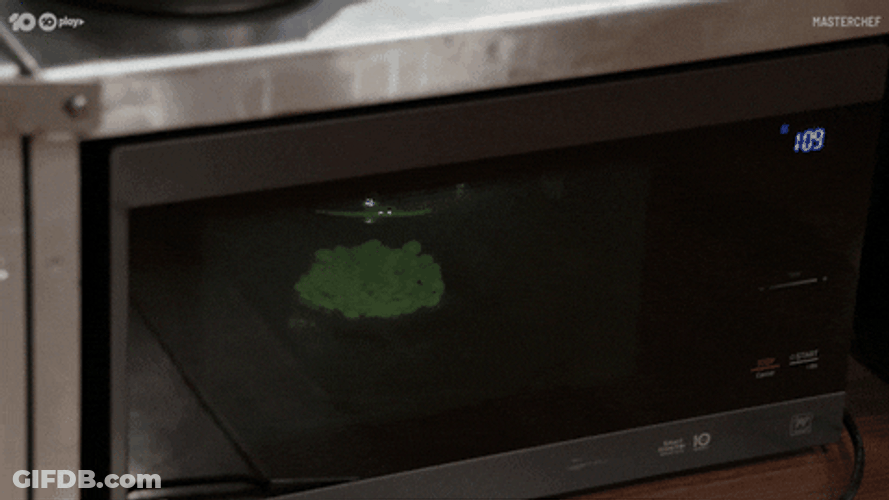 Microwave Oven Setting The Clock GIF