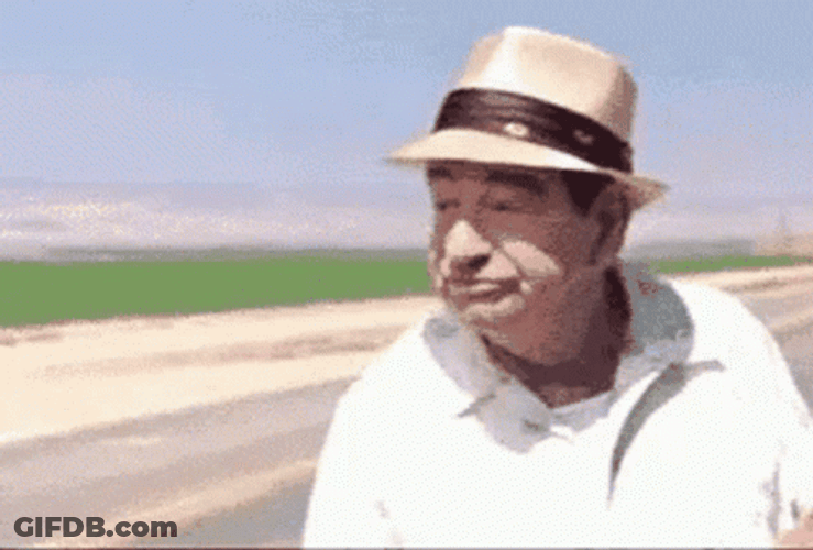 Middle Finger Grumpy Old Man GIF