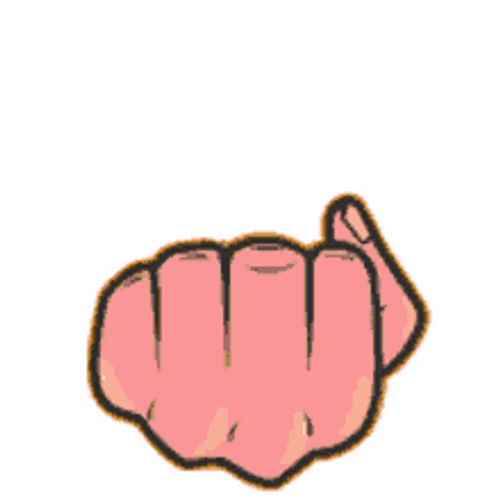 Middle Finger Sticker Animation Flipping Off GIF