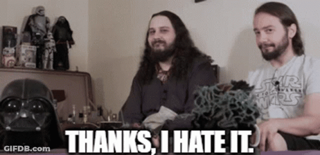 Middle Finger Thanks I Hate It GIF