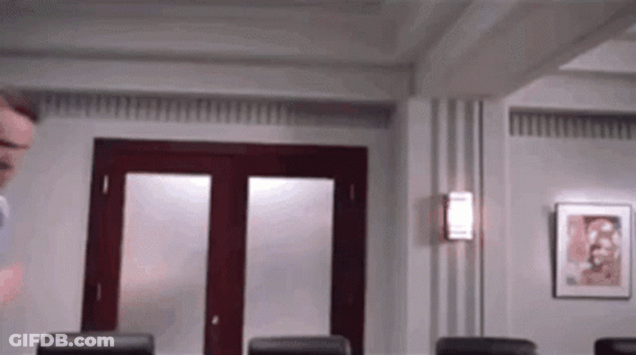 Midget Angry Stomping Office Vintage Movie GIF