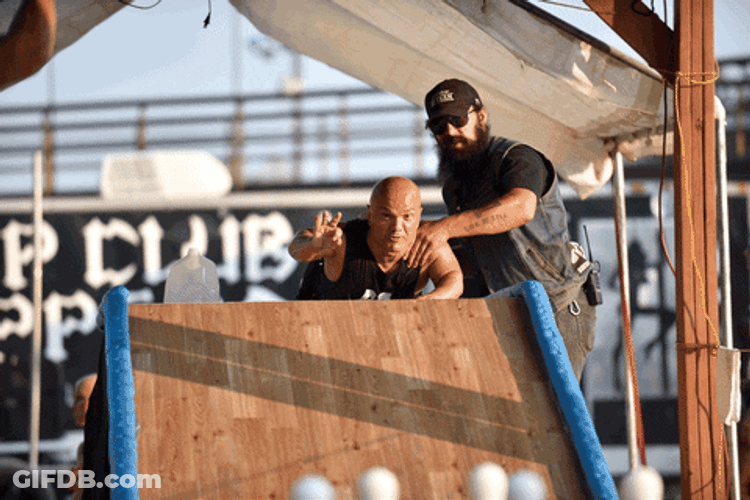 Midget Funny Slide Bowling Ball GIF