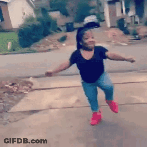 Midget Short Woman Goofy Dancing GIF