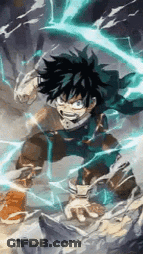 Midoriya Awesome Poster GIF