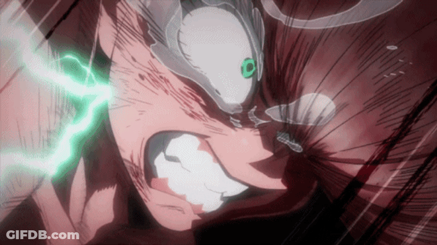 Midoriya In Full Power GIF