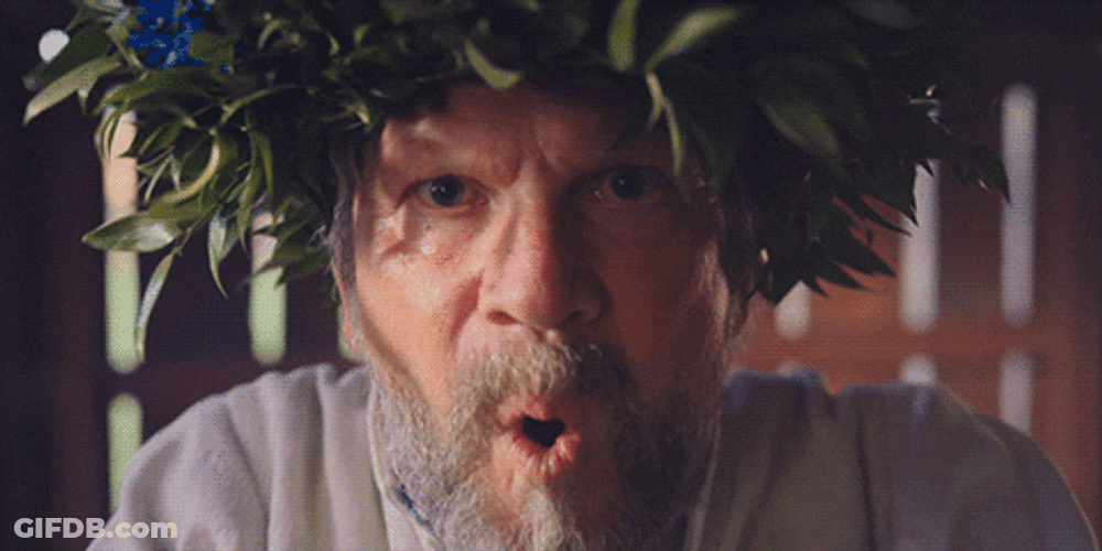 Midsommar Blowing Magic Powder GIF