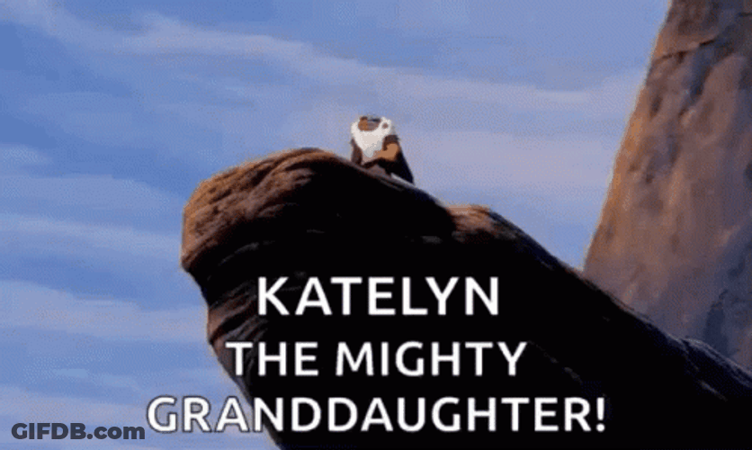 Mighty Granddaughter Circle Of Life GIF