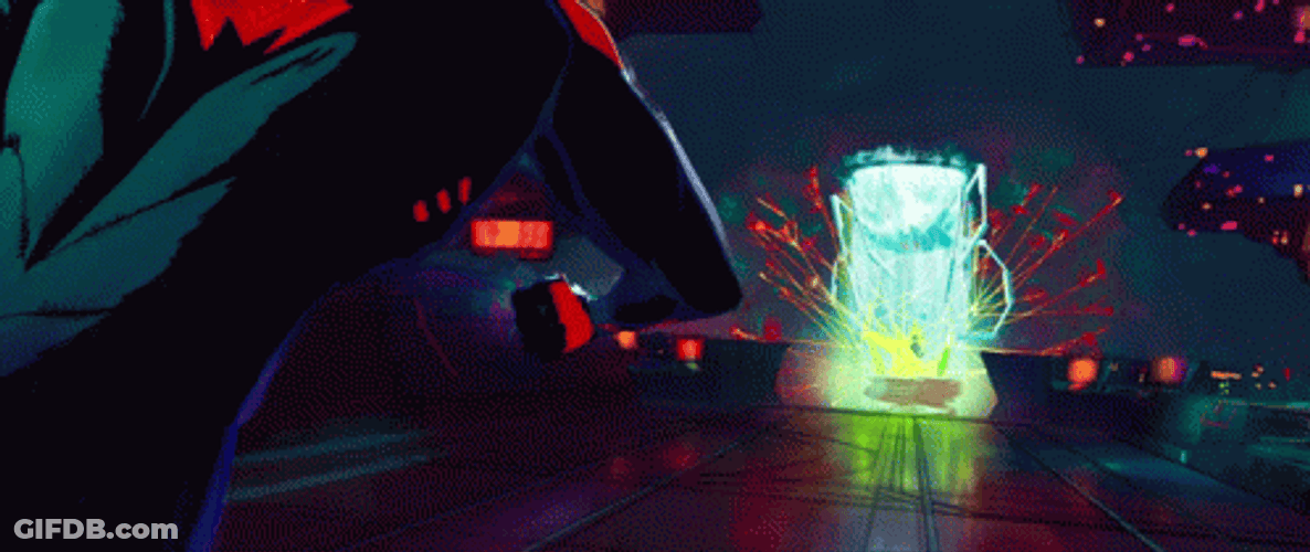 Miguel O'hara Going In GIF