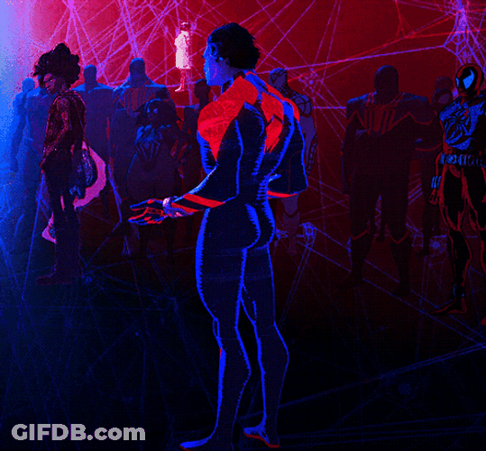 Miguel O'hara Stared GIF