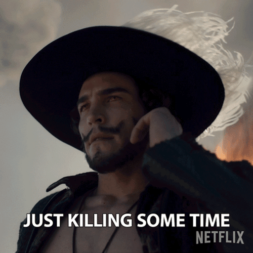 Mihawk Just Killing Some Time GIF