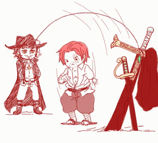 Mihawk Playing Jumping Rope GIF