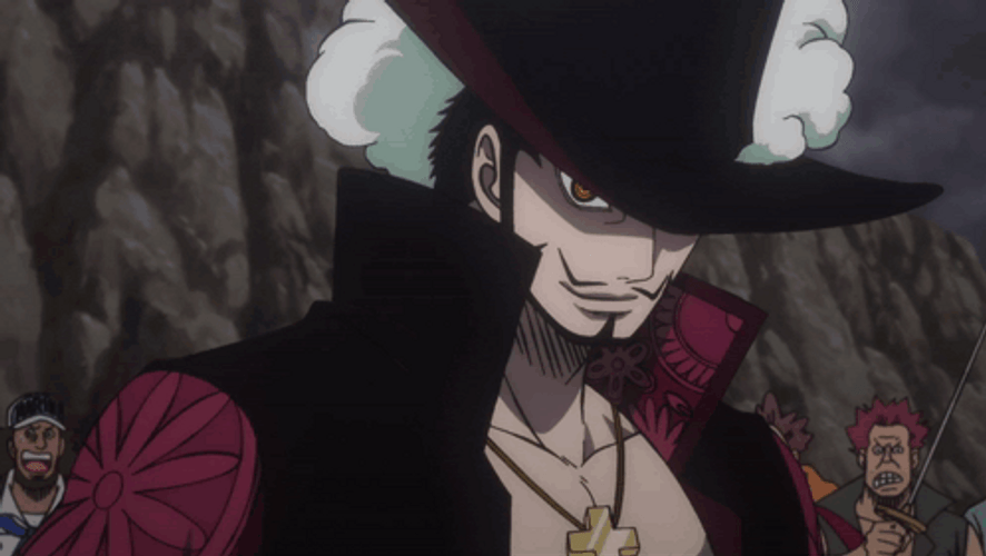 Mihawk Unleashes A Named Attack GIF