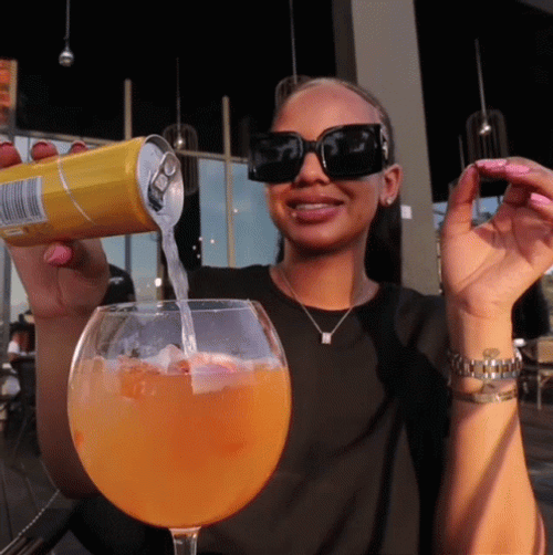 Mihlali Pour Alcohol Drink GIF