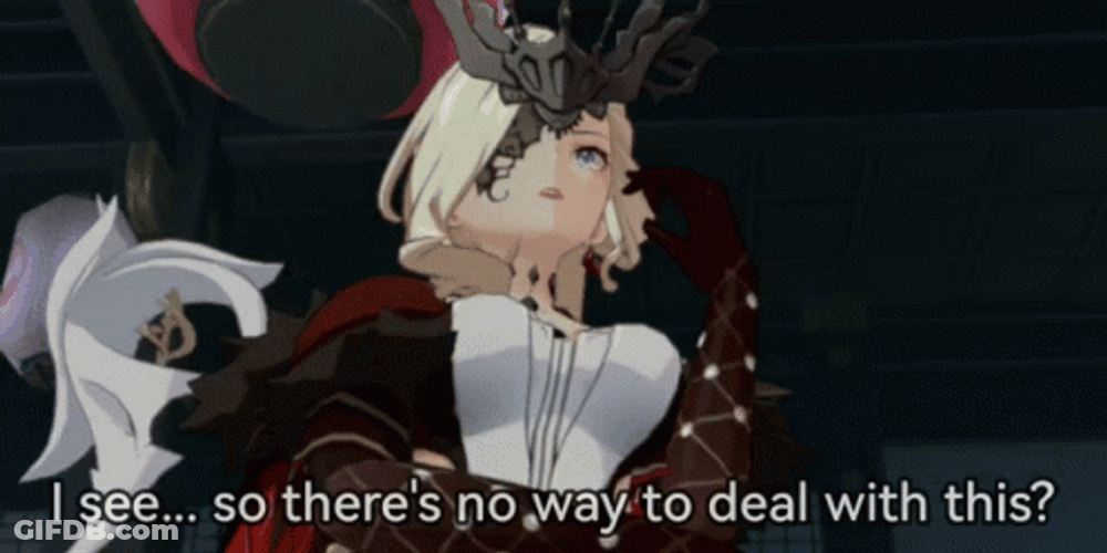 Mihoyo Genshin So No Head GIF