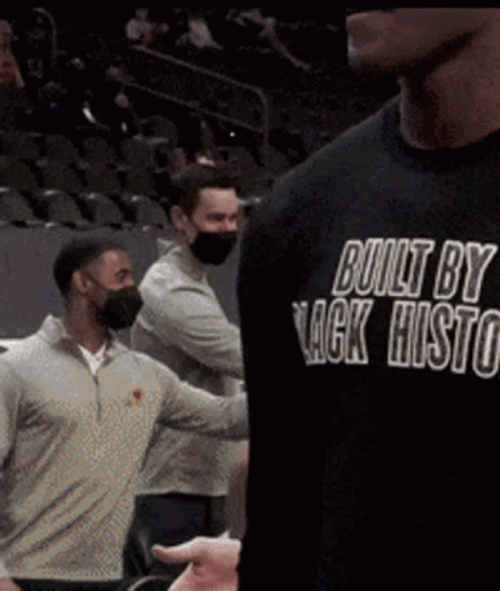 Mikal Bridges Hyped Handshake Reaction GIF