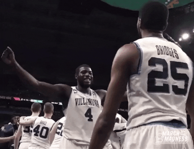 Mikal Bridges Monochromatic Tight Hugs GIF