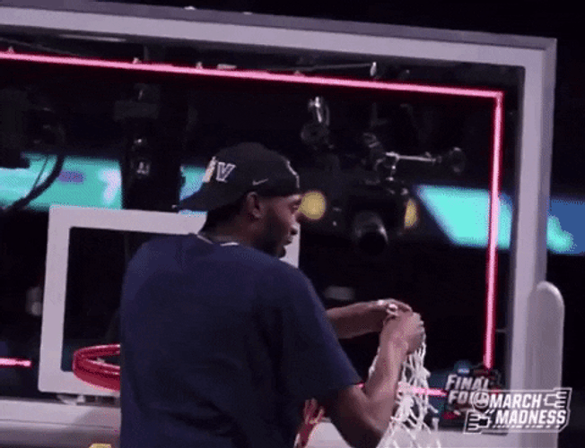 Mikal Bridges Twirling Fabric Rallying Crowd GIF