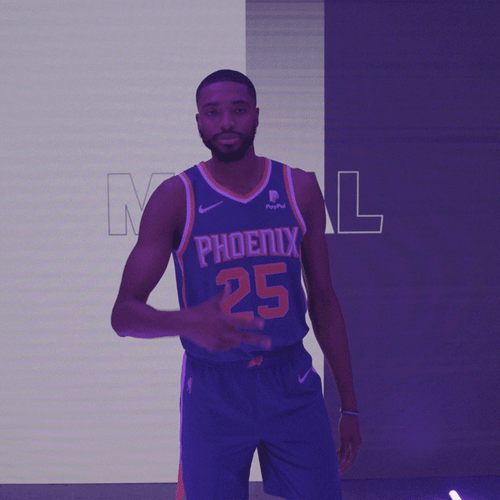 Mikal Bridges Winner Hand Signal GIF