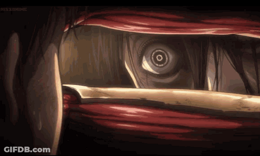 Mikasa Ackerman Seeing Titan GIF