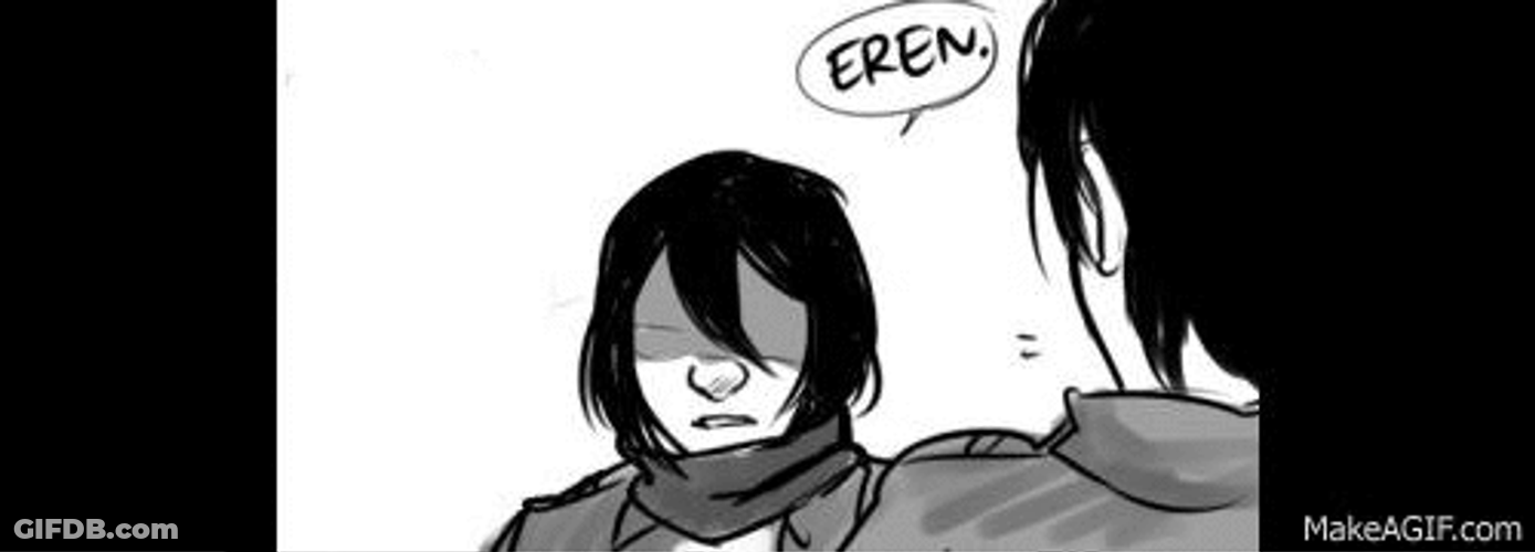 Mikasa Stop Motion Animation GIF