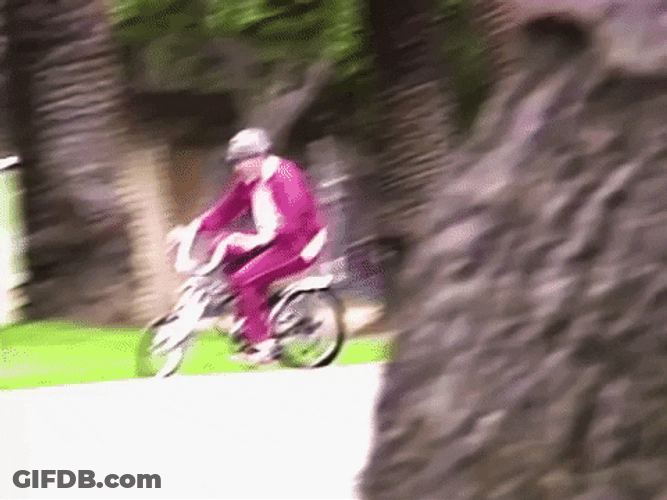 Mike D Riding Bike GIF