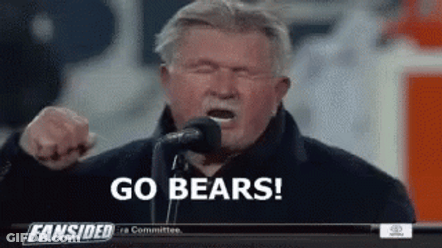 Mike Ditka Super Bowl Shuffle Fan GIF