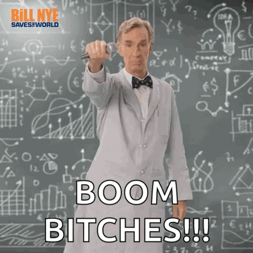 Mike Drop Boom Bill NYE GIF