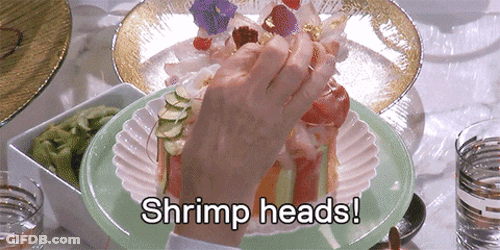 Mike Epps Hates Shrimp Heads GIF