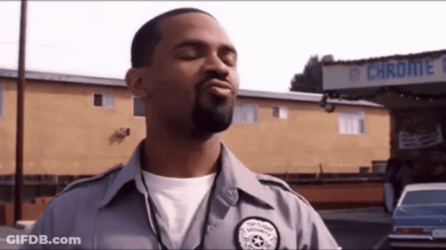 Mike Epps Security Salute GIF