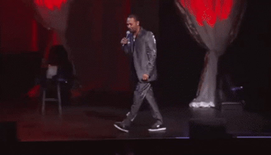 Mike Epps Stage Running GIF