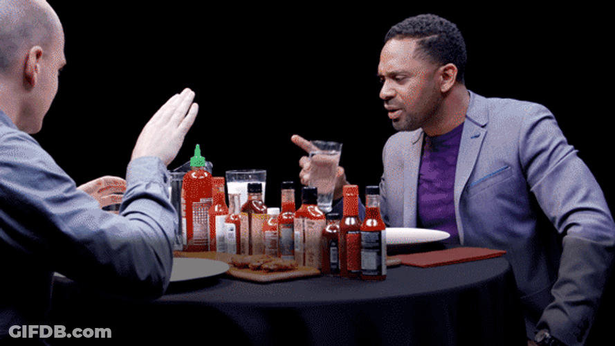 Mike Epps Tries Different Spices GIF