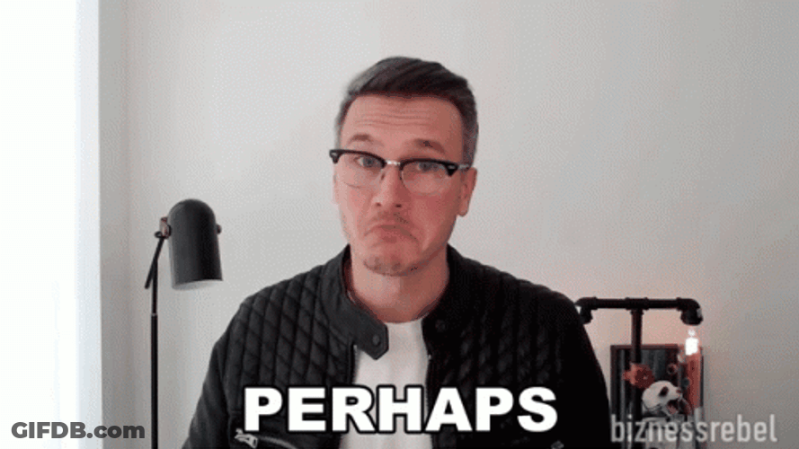 Mike Koziol Perhaps Maybe GIF