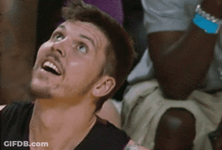 Mike Miller Looking Up GIF