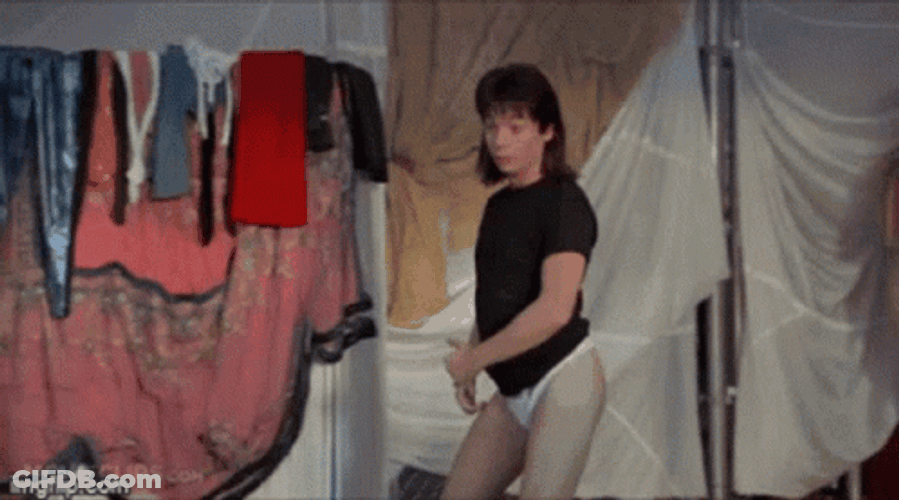 Mike Myers Wayne Campbell Undergarment Waynes World GIF