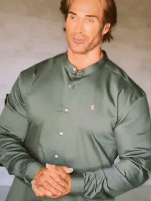 Mike O'Hearn Actor Model Curtsy Bow GIF