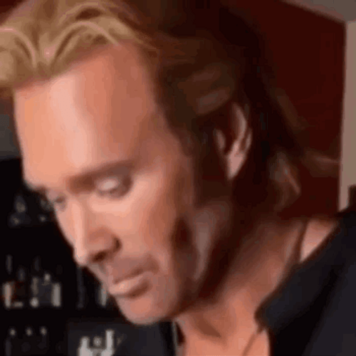 Mike O'Hearn Looking Up Then Sides GIF