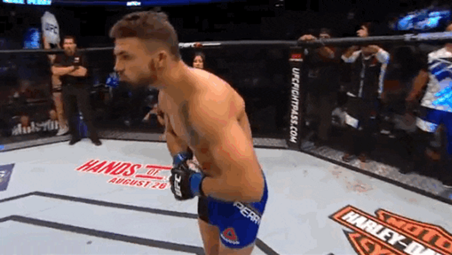 Mike Perry Bowing For Everyone GIF