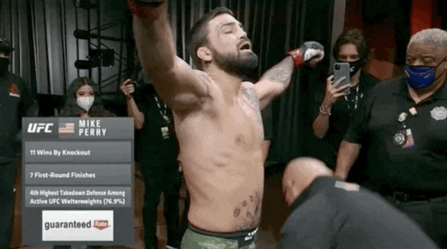 Mike Perry In Extreme Emotion GIF