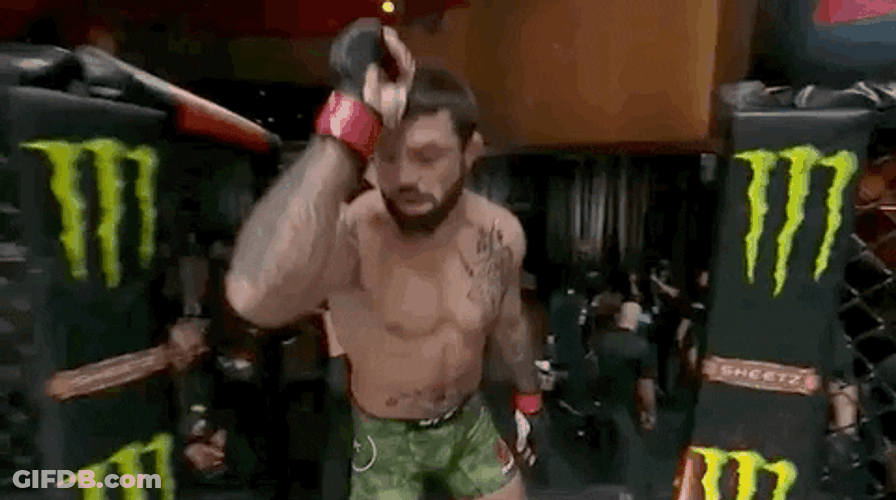 Mike Perry Praising Above GIF