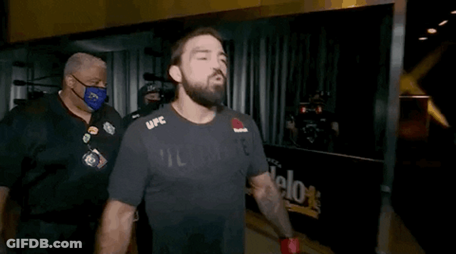 Mike Perry Screaming Before The Fight GIF