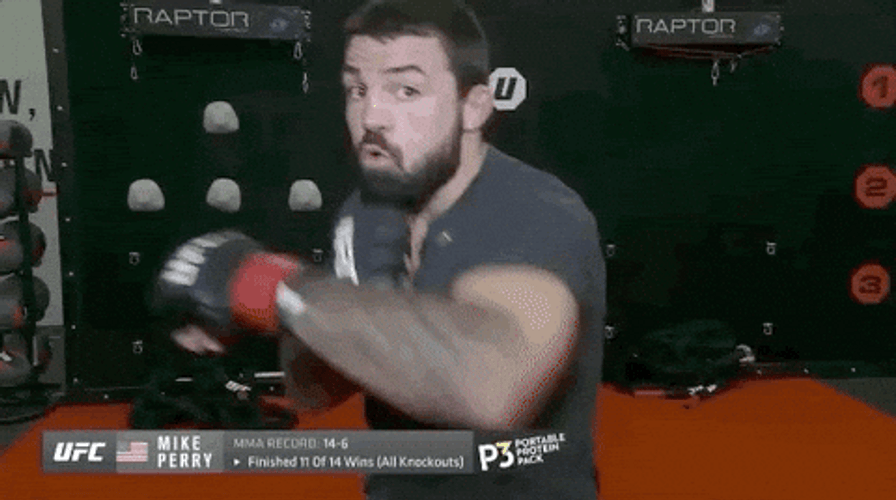 Mike Perry Showing Off His Moves GIF