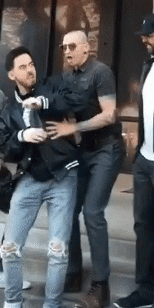 Mike Shinoda Chester Bennington Dry Hump GIF