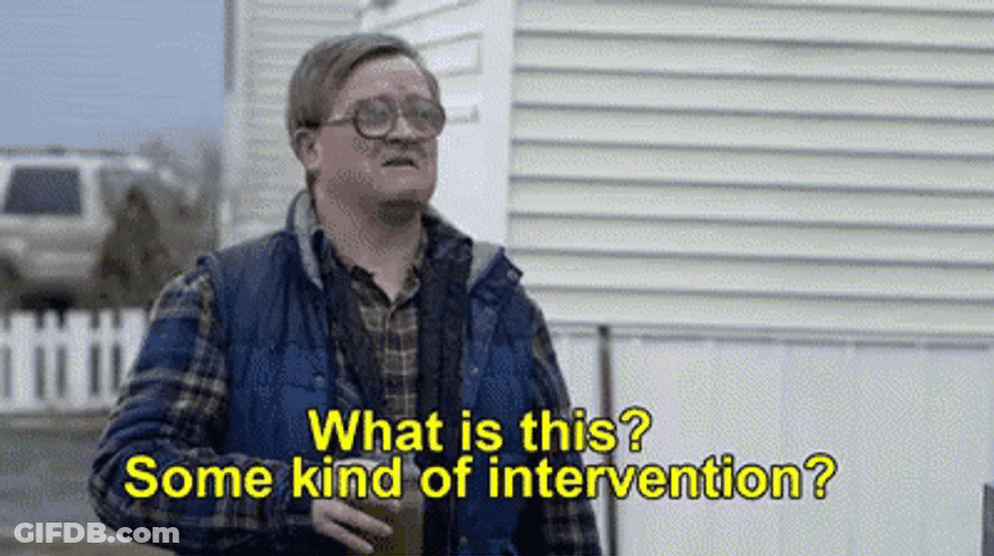 Mike Smith Talked Dirty And Argued With The Boys GIF