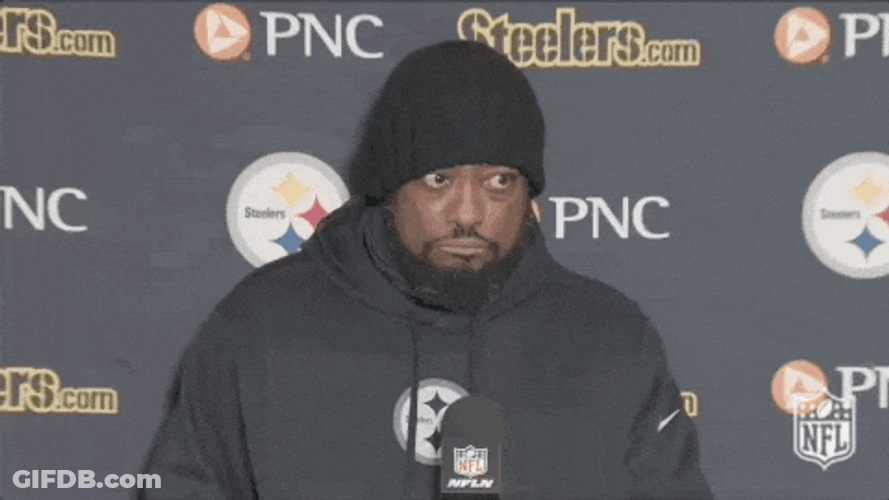 Mike Tomlin Walk Off GIF