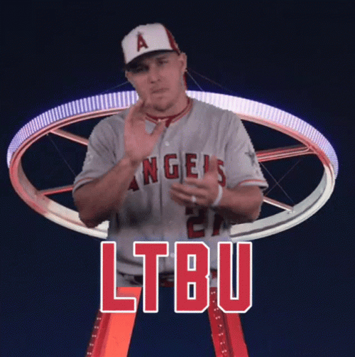 Mike Trout Funny Clapping GIF