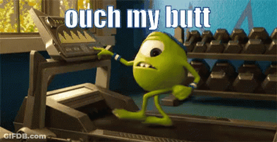 Mike Wazowski Pain Workout GIF