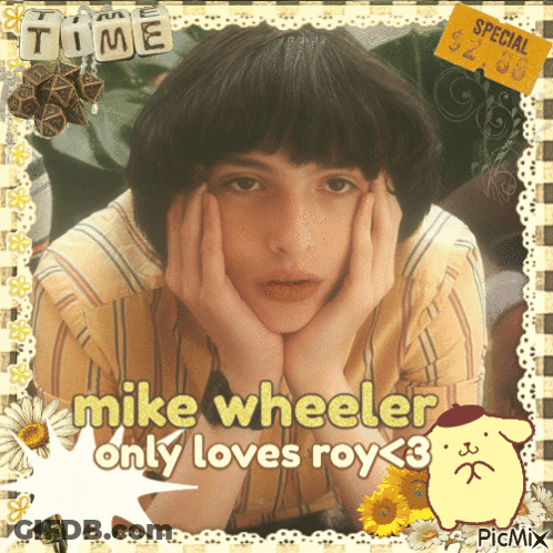 Mike Wheeler Time Loves Roy GIF